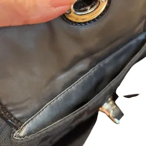 Coach Black Signature C Jacquard File Crossbody Bag with Turnlock Pocket Y2K thumbnail 5