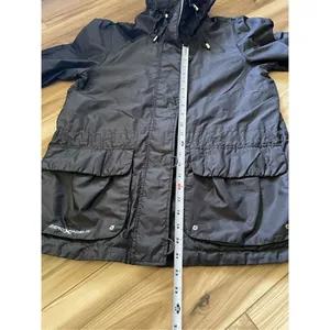 ZeroXposur Woman’s Raincoat Jacket Active Wear 4 Pockets Zipper Black S thumbnail 8