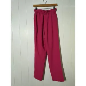 Aritzia Wilfred Paperbag Pants Fuchsia Drawstring High Rise Small thumbnail 8