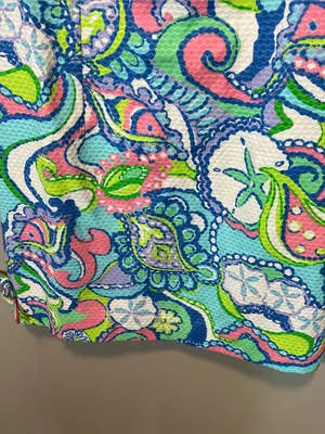 Lilly Pulitzer Delia Shift‎ Dress Conch Republic Multi Blue Green Pink 2 NWT thumbnail 4