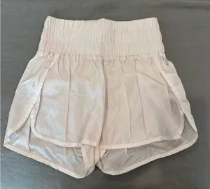 FP Movement by Free People Light Pink/white Athletic Shorts thumbnail 1