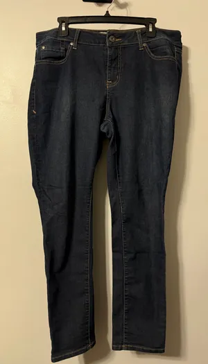 Torrid Women’s Dark Wash Skinny Jeans Size 14S thumbnail 1