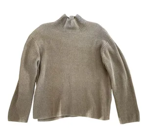 Gap ribbed cotton mock neck sweater size medium tall thumbnail 1