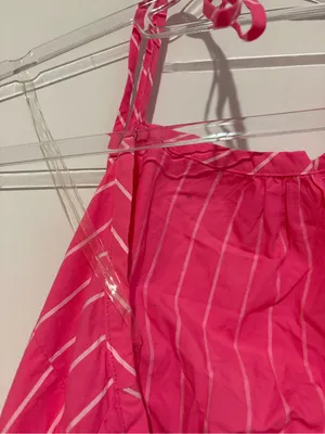 A New Day Sleeveless Shift Mini‎ Dress pin Striped Pink White Size medium thumbnail 8