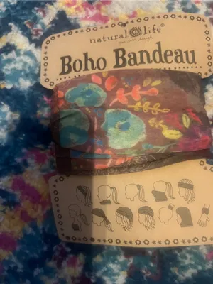 natural life Boho Bandeau - Multicolor Floral thumbnail 3