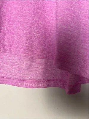 Lululemon Size 4 Pink Better Each Day Long Sleeve Running Workout Top thumbnail 2