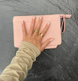 Coccinelle NWOT pink clutch thumbnail 4