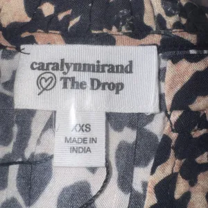 The Drop Caralynmirand Leopard Print Tiered V‎ Neck Mini Dress XXS thumbnail 4