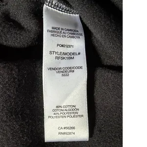 Splendid Womens Black Quarter Zip Fleece Pullover Sweatshirt RF5K18M Medium thumbnail 5