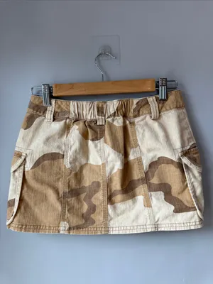 BDG Camo Cargo Micro Mini Skirt thumbnail 3