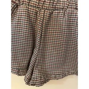 Kirious Los Angeles Ruffle Edge Plaid Shorts Women's Sz XS thumbnail 8