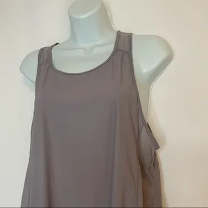 Uhventure Muted Purple Sleeveless‎ Workout Tank Athletic Top Shirt Mesh Panels M thumbnail 5