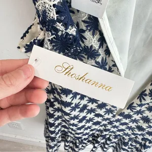 NWT Shoshanna Kassia Mini Dress Navy Ivory‎ Lace Size 10 thumbnail 13