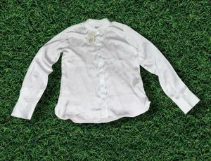 A New Day NWT White Button-Up Long Sleeve Shirt thumbnail 1