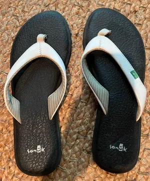 Summer flip flops Black Size 9 thumbnail 2