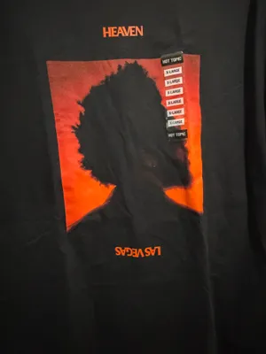 The Weeknd XO Heaven Las Vegas After Hours Black T-Shirt thumbnail 2