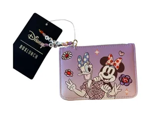 Disney Minnie Mouse and Daisy besties card holder wallet Box Lunch exclusive thumbnail 1