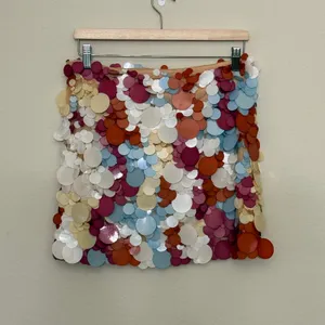 Nicole Miller Sequined Skirt - NWT Size L thumbnail 2
