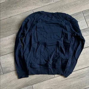 Women's Classic Navy Long Sleeve Top Blue thumbnail 4