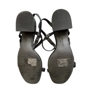 Kenneth Cole Reaction Maisie low block heel leather sandal thumbnail 3