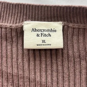 Abercrombie‎ & Fitch Ribbed Long Sleeve Scoop Neck Bodysuit Taupe Brown XL thumbnail 5
