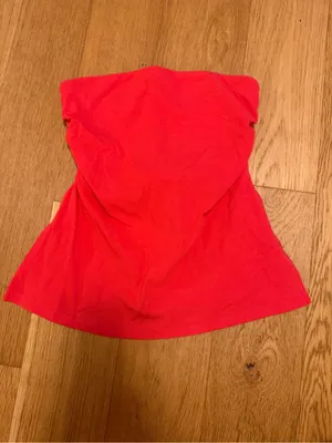 wild fable Strapless Tube Top - Bright Red thumbnail 2