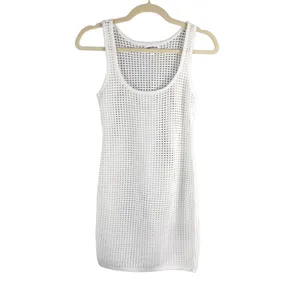 SUPERDOWN Open Knit Dress-Coverup Sz S Fairy Preppy Coastal Pool Feminine Resort thumbnail 5