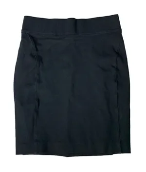 Jack Wills Black Stretch‎ Pencil Skirt 2 Slim Fit Career Classic thumbnail 1
