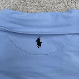 Polo Ralph Lauren Light Blue quarter zip adjustable sleeves length golf classic thumbnail 2