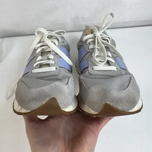 New Balance 10 Sneakers 237 Retro Running Suede Nylon Grey Lavender WS237GB thumbnail 11