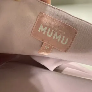 Show Me Your Mumu Morgan Pale Pink Bridesmaid Maxi Dress Medium thumbnail 5