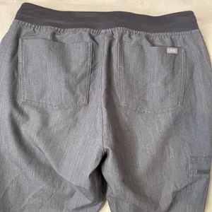FIGS Womens Zamora Jogger Scrub Pants Size Small Gray PO# 1518 thumbnail 7