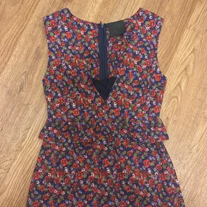 Nightwalker Elsa Red Floral Print Slit Maxi Dress thumbnail 3