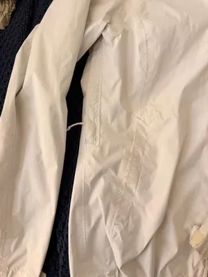 Columbia White Windbreaker Jacket thumbnail 4