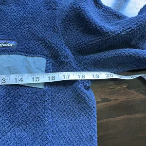 Patagonia Sweater Sz M Re-Tool Snap-T Pullover Fleece Blue Polartec thumbnail 9
