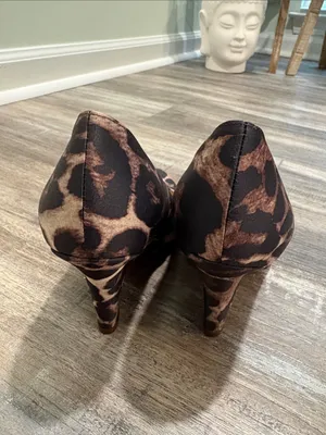 Kate Spade Leopard Wedge Pointed Toe Pumps 6.5 thumbnail 6
