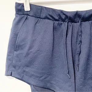 Zyia Active Size XL Blue Drawstring Pull On Athletic Shorts‎ thumbnail 2