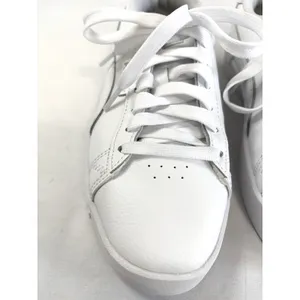 PUMA White Platform Sneakers Womens 6 /‎ Youth 4.5 Clean Girl Minimalist Shoes thumbnail 7