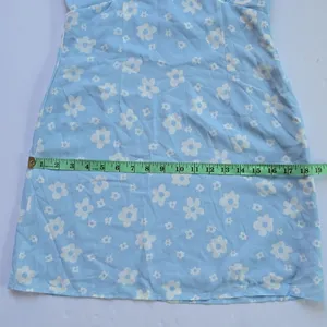 Princess Polly NWT‎ Quincy Mini Dress Sleeveless Blue Floral Women's Size 2 thumbnail 8