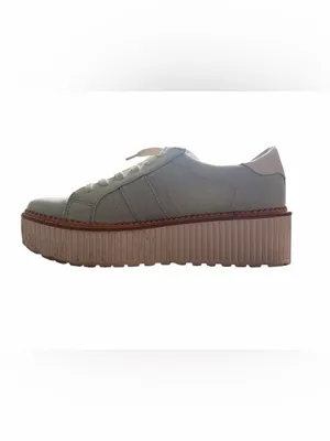 Dolce Vita Tiger Platform Sneaker Light Blue & Ivory Size 8.5 thumbnail 2