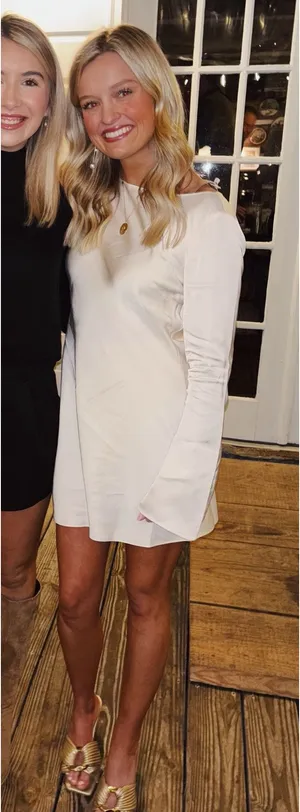 French Connection Dress White thumbnail 1