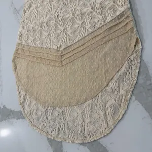 Free People Modern Lace Mesh Maisie Tunic Sleeveless Top Women’s Medium Cream thumbnail 3