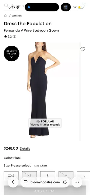 Dress the Population Dress thumbnail 4