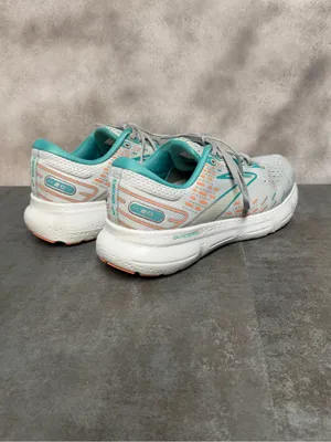 Brooks Glycerin 20 Women’s Wide Running Shoes Oyster/Latigo Bay/Coral Size 10.5D thumbnail 10