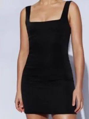 MESHKI Nikki black mini dress Size Medium NWT thumbnail 10