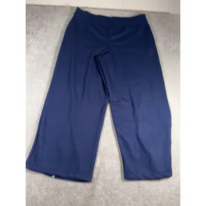 Spanx Air Essentials Track Pants Size 3XL Wide Leg High Waist Navy Blue NWT thumbnail 10