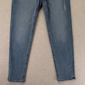 American Eagle Mom Jean High‎ Rise Washed Blue Stretch Denim Womens 0 Reg thumbnail 4