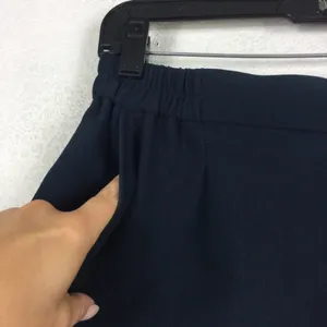 Anthropologie Marin Navy Copley Tapered Pull On Trouser Pants Size Small Preppy thumbnail 10