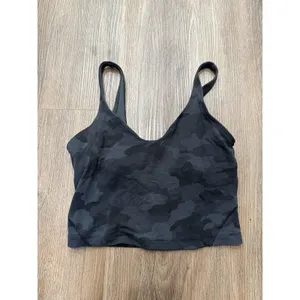 Lululemon Align Tank Top Womens 6 Heritage 365 Camo Deep Coal Multi Yoga‎ thumbnail 4