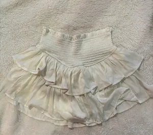 Altar’d State Flowy White Skirt thumbnail 2